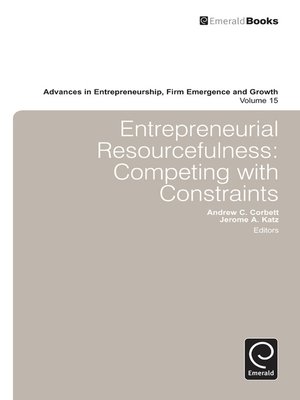 cover image of Advances in Entrepreneurship, Firm Emergence and Growth, Volume 15